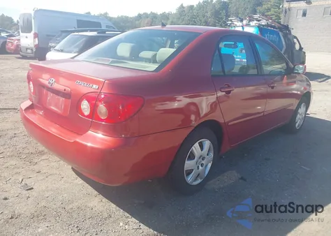 2005 Toyota Corolla Le z USA, uszkodzony, nr VIN 2T1BR32EX5C498990